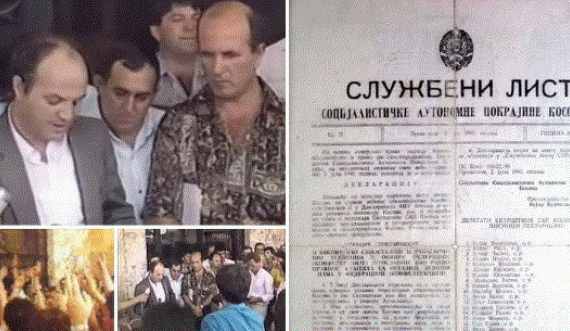 DEKLARATA KUSHTETUESE - GURËTHEMEL I SHTETËSISË SË KOSOVËS