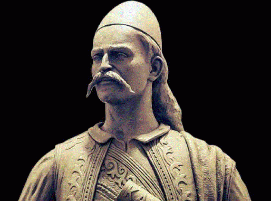 Busti i Lekë Dukagjini po kthehët në tokën e tij në Shpenadi të Prizrenit 