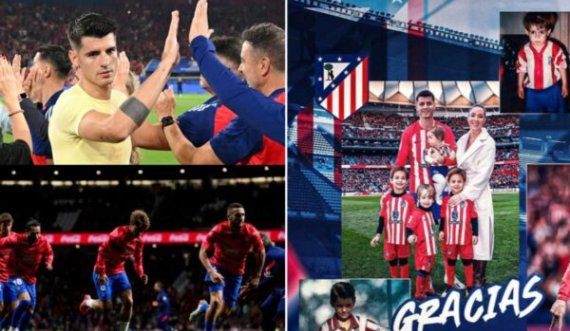Dedikimi i veçantë i Moratës: Vëlla, ti je Atletico Madrid! Do të më mungosh