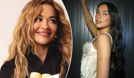 Rita Ora shpërndan një postim me këngën e Dua Lipës