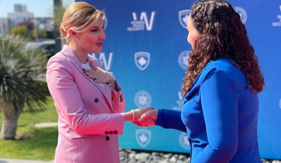 Osmani pret delegacionet ndërkombëtare për Forumin Ndërkombëtar për Gratë, Paqen dhe Sigurinë